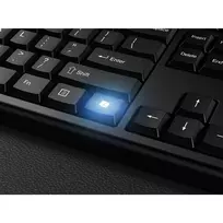 Kensington KM270 EQ Įkraunamas belaidis rinkinys – belaidė klaviatūra ir pelė, RF Wireless + Bluetooth, membraninė, QWERTZ, juoda