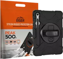 Eiger Peak 500m dėklas Samsung Tab S10 FE+ juodas (EGPE00188)