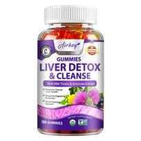 Milk thistle gummies, artichoke extract, immune support, nutritional supplement, suitable for adults. 100*1