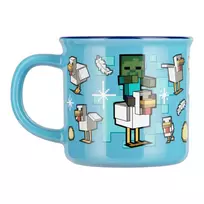 Paladone Minecraft Chicken Jockey puodelis su šilumos keitimo efektu