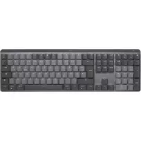 Logitech MX Mechanical Wireless belaidė apšviesta klaviatūra – GRAPHITE (DE) – CLICKY