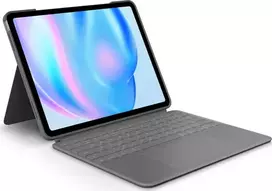 Logitech Combo Touch – klaviatūra ir dėklas su trackpad, apšviestais klavišais, Apple Smart Connector, skirta iPad Air 13 colių (M2)