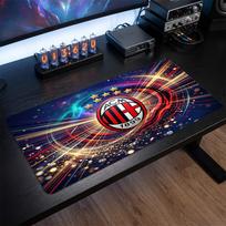 AC Milan Printed Large Mouse Pad, Non Slip Soft Rubber Gaming Desk Mat for Office Laptop Computer Decor 30cmx60cm（11.8x23.6inch）
