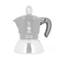 "Bialetti" - "Moka Induction" 2 puodelių pakaitinė rankena - pilka, Bialetti - Moka Induction 2-Cup Replacement Handle - Grey