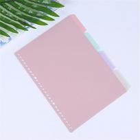 Bookmark Binder Index Dividers Notebook Separator Page Binder Index Page Loose-leaf Inner Page A4