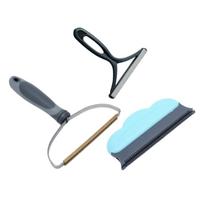 3 Pack Pet Hair Remover Tool with Wire Brush and Slicker Comb for Dogs and Cats one size