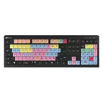 Logickeyboard ASTRA 2 USB QWERTZ klaviatūra, juoda, pilno dydžio, 108 klavišai