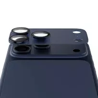 Apsauga kamerai PanzerGlass Fender Deep Blue, skirta iPhone 17 Pro, silikoninė, atspari įbrėžimams ir smūgiams