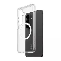 PanzerGlass CARE™ Urban Explorer dėklas Samsung Galaxy S26 — skaidrus su baltos spalvos Qi palaikymu