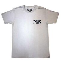 Men's Nas One Mic T-shirt XX-Large Grey L