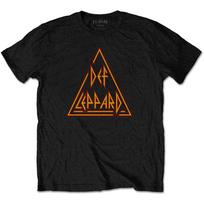 Men's Def Leppard Classic Triangle Slim Fit T-shirt X-Large Black M