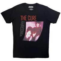 Men's Cure Pornography Photo Warped Vintage T-shirt Large Black S