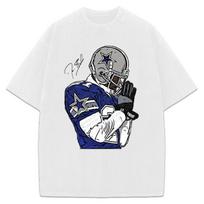 Deion Sanders Praying Cowboys Prime Time Coach Prime Vintage Graphic T Shirt XXXL