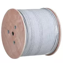 Alantec KIU6ALSOH500D Cat6 U/UTP 23 AWG LSOH 500 m pilkas tinklo kabelis