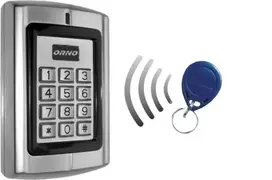 Kombinuota spyna ORNO OR-ZS-802 su kortelių ir raktų pakabukų skaitytuvu