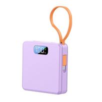 Travel Device Charging Case for 21700 Cells, 3 Slot Battery Box with LED Display, Slide Cover and Easy Carry Design