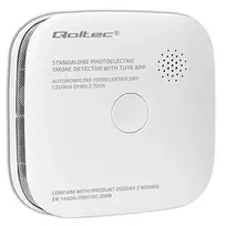 Dūmų detektorius su baterija Tuya WiFi LED