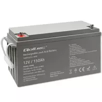 Qoltec 53068 AGM akumuliatorius | 12V | 150Ah | maks. 2250A