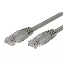 Laidas Patchcord kat.5e RJ45 UTP 5m pilkas
