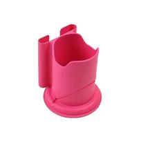 Paddle Board Cup Holder Universal Kayak Drink Cup Multifunctional Anti-flip Board Cup Surf Water Bottle Rack rožinė raudona spalva