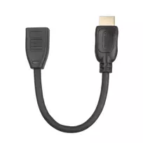 HDMI ilginimo laidas F-M 15 cm v2.0