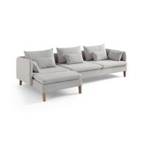 Kampinė sofa Flexy Relax, kreminė