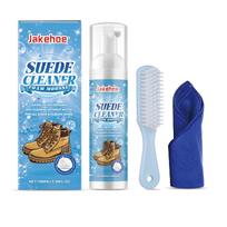 Suede Cleaner Foam Mousse Kit Nubuck Brush Dirt Stain Remover Care Cleaner Kit Shoes Boots Canvas Cleaning Portable Care Kit 1 set