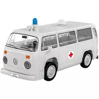 Cobi modelinis rinkinys Volkswagen T2b greitosios pagalbos automobilis 1:35 pilka