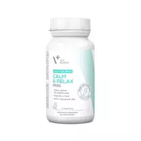 Raminamasis papildas VETEXPERT Calm&Relax Mini 30 kapsulių mažiems šunims ir katėms, 100 g, be cukraus, be glitimo