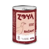 ZOYA Pheasant – šlapias šunų maistas su fazanu 400g