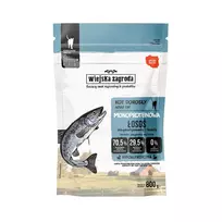 WIEJSKA ZAGRODA Monoprotein Lašiša - sausas kačių ėdalas - 800g