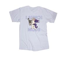 Launch Mode Angel Skateboard BMX Surf Snowboard Wakeboard Ride Air white T-shirt Tops Tees Unisex 4XL