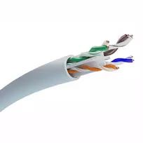 Tinklo kabelis CAT6 UTP (U/UTP) V2 vidinis vytos poros 25 m