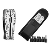 Extralink Multitool, Kišeninis Peilis 23-in-1, su Dėklu, Sidabrinis