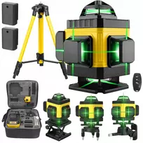 Extralink lazerinis nivelyras kryžminis plokštuminis 4D su trikoju