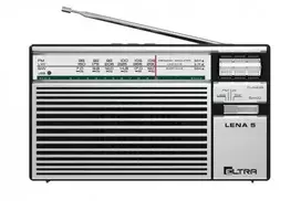 ELTRA radijas LENA 5 USB sidabrinis