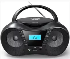 Radijo grotuvas CD LILA2 USB/BT juodas