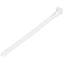 StarTech.com daugkartinio naudojimo kabelių raiščiai, 6 coliai (15 cm), 100 vnt., balti
