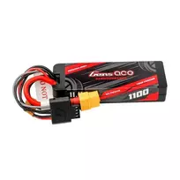 Lipo baterija Gens ace G-Tech 1100mAh 11.1V 3S1P 60C GRP-76 kietu korpusu su XT60 kištuku