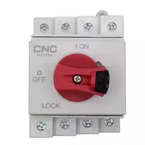 Nuolatinės srovės izoliacinis jungiklis CNC NV821822 4 polių 32 A 1000 V DC
