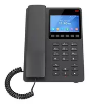 Grandstream GHP631W IP telefonas juodas 2 linijos LCD Wi-Fi