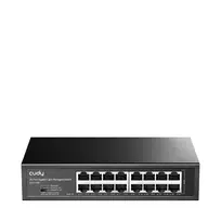 Valdiklis Cudy GS1016E 16 prievadų Gigabit Ethernet tvarkomas jungiklis, 16× 10/100/1000Mbps