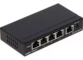 Reyee 5-Port 1Gbit unmanaged Desktop Switch Metallgehäuse - Switch - 1Gbps