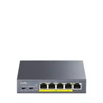 CUDY GS105P 5 prievadų Gigabit PoE+ jungiklis 36W