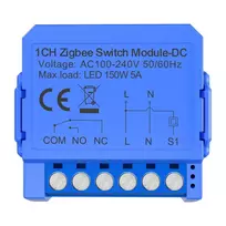 1 kanalo ZigBee jungiklio modulis Avatto ZWSM16-DC32V-1, įtampos neturintis kontaktas, DC 32V