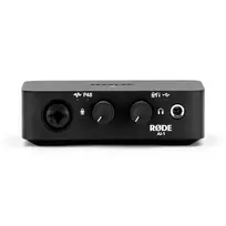 RODE AI-1 USB garso sąsaja A-A išankstinis stiprintuvas 24 bit 96 kHz Juoda