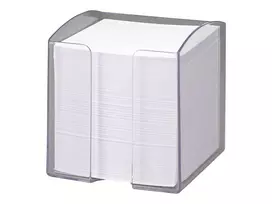 Skaidrus kvadratinis bloknotas Durable TREND 105x100x100 mm