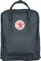 Fjällräven Kånken kuprinė Graphite, Vinylon, užtrauktuku