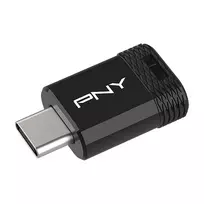 USB atmintukas PNY Elite-X 128GB USB Type-C 3.2 Gen 1 (3.1 Gen 1) Juodas