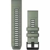 Garmin QuickFit 26 mm silikoninis dirželis 010-13393-04 Graphite Green